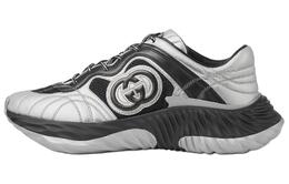 Низкие повседневные кроссовки мужские серебристые Gucci, Silver 779483 aadau 8148 | silver