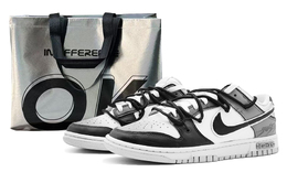 Nike Низкие кроссовки для скейтбординга Dunk "Pure Platinum", мужские, черно-белые dv0831-101(team131-黑武士s) | black white