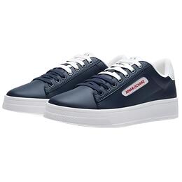 Кроссовки AE Low Top для скейтбординга мужские сине-белые Armani Exchange xux203xv805k487 | blue white