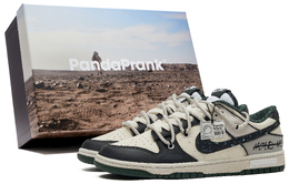 Nike Кроссовки для скейтбординга Dunk, мужские, низкие, зеленые/коричневые/черные hf2874-001(teamh-男款星际迷航s-box) | green brown