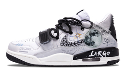 Jordan Баскетбольные кроссовки Legacy 312 Low-Top Vintage, мужские, серо-белые cd7069-110（team215-男款星际计划） | gray white