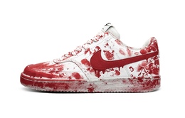 Nike Court Vision 1 Low мужские скейтбордские кроссовки красные белые dh2987-101(team11-案发现场男款红白) | red white