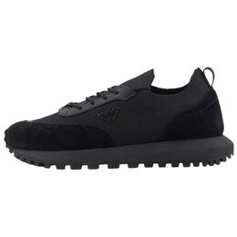 Кроссовки с логотипом и шнуровкой Emporio Armani, черный x4x659xr105k001 | black