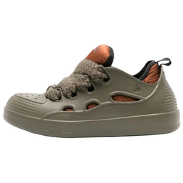 Lanvin Кроссовки для скейтбординга Curb Low-Top, мужские, зеленые fm-skak00-mold-h2316 | green