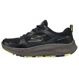 Мужские дышащие и упругие кроссовки для беска Skechers черные 220875-bkbr | black