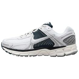 Nike Кроссовки Zoom Vomero 5 White Armory Navy Women's hv2412-100 | white gray