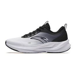 Кроссовки Anta Running Collection с низким верхом, амортизирующие, противоскользящие, износостойкие, мужские, белые, черные 112545507r-3 | pure white/basic black