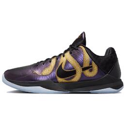 Кроссовки Kobe 5 Protro Year Of The Mamba Eggplant Nike, черный/фиолетовый/золотой ib4481-500 | black purple gold