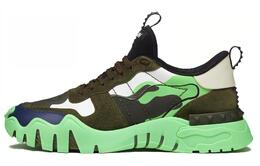 Valentino Легкие повседневные кроссовки Rockrunner Plus GARAVANI, мужские, зеленые uy2s0c88npg55w | original shoe box included