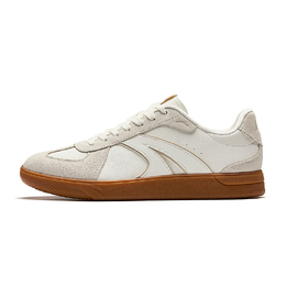 Кроссовки Anta TT Shoes Wear-resistant And Lightweight Low-Top Skateboard Shoes Men's White Gray 912518009-1 | ivory white/shade 1 gray