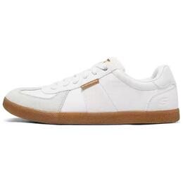 Мужские белые скейтерские кроссовки Skechers Low Top 210960-wht | white