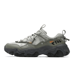 Fila Кроссовки FLUID 5 Low Top мужские серо-зеленые f12m442115fab | agate gray/vetiver grass green