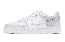 Кроссовки Nike Court Vision 1 Wistful Time Circle противоскользящие износостойкие низкие мужские светло-серые dh2987-101(team683-男款侘寂年轮) | light gray