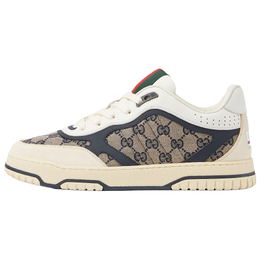 Gucci Кроссовки Re Web «GG Canvas бежевый слоновая кость синий» 787476 aadhw 9552 | original shoe box included