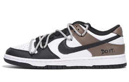 Nike Кроссовки для скейтбординга Dunk Slip-Resistant Coverage с низким верхом, мужские, черно-коричневые dd1391-100(team-59男款黑棕十二) | black brown
