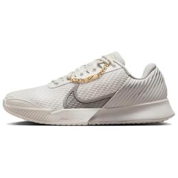 Nike Кроссовки для тенниса Court Vapor Pro 2 HC Premium Phantom College Grey Metallic Gold Metallic Pewter fz1249-001 | phantom gray white/university gray/metal gold/metal asphalt gray