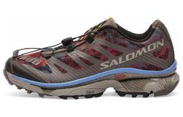 Кроссовки XT-4 OG Plum Kitten Topography Salomon, коричневый/красный 473155 | brown red