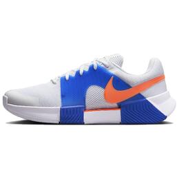Nike Теннисные кроссовки GP Challenge 1 Low Top мужские, белые, синие, оранжевые fb3147-106 | white blue orange