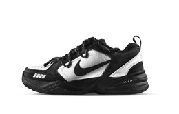 Nike Кроссовки Air Monarch 4 с защитой от скольжения и износа, легкие, низкие, массивные, унисекс, черные, серебристые 415445-001(team129-黑银卫侍) | silver