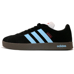 Adidas Кроссовки для скейтбординга VL COURT 2.0 Waterfall с низким верхом, устойчивые к истиранию и скольжению, унисекс, черно-синие hq1801(team562-瀑布) | blue
