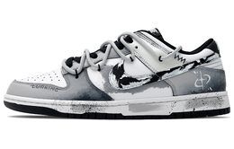Nike Кроссовки для скейтбординга Dunk Quick Dry Low-Top унисекс, черные, белые, серые dd1391-100（team260-夜空之韵qd） | black white gray