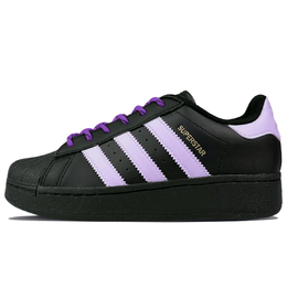 Adidas Кроссовки для скейтбординга SUPERSTAR XLG с противоскользящим износостойким эффектом, унисекс, светло-лавандовые ig9777(team401-紫薯芋泥) | light lavender