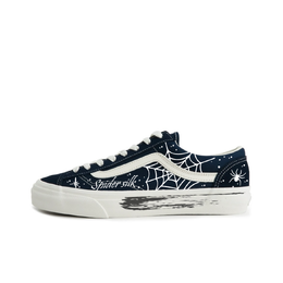 Vans Кроссовки для скейтбординга Style 36, нескользящие, износостойкие, легкие, дышащие, унисекс, темно-синие vn0a3dz3rfl（team613-噩梦蜘蛛） | navy blue