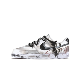 Nike Кроссовки Court Vision 1 Explosive Plan Crane's Return с противоскользящим износостойким низким верхом для скейтборда унисекс бежево-серого цвета dh2987-101(team522-鹤归处男女款） | light gray