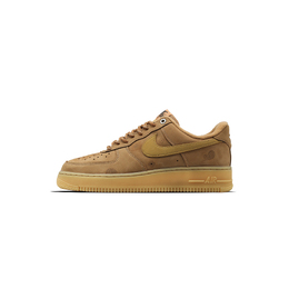 Nike Кроссовки Air Force 1 для скейтбординга, быстросохнущие, ударопрочные, низкие, унисекс, коричневые cj9179-200(team81-男女款腰果花) | brown
