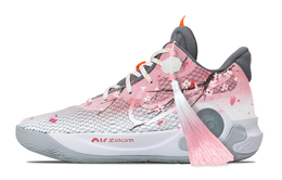 Nike Баскетбольные кроссовки KD Trey 5 IX с амортизацией и износостойкостью, унисекс, серо-розовые cw3402-011(team529-男女同款桃之夭夭) | gray pink