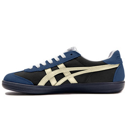 Onitsuka Tiger Низкие противоскользящие амортизирующие кроссовки Tokuten для скейтбординга, унисекс, синие, черные, желтые 1183a907-021(teamy-女款牛仔玩偶蓝黑) | blue black yellow