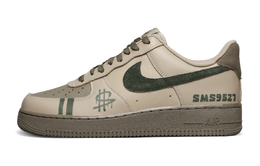 Nike Кроссовки Air Force 1 с низким верхом для скейтборда, устойчивые к истиранию, унисекс, коричневые, зеленые hq1176-222(team65-发财暴富) | brown green