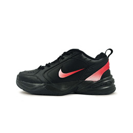 Nike Air Monarch 4 противоскользящие и износостойкие легкие низкие массивные кроссовки унисекс черные розовые 415445-001（team264-微醺恋人） | black pink