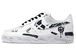 Кроссовки Nike Air Force 1 Low-Top Skateboard Женские Черно-Белые dd8959-100(team拾柒-女款低帮随手日记板鞋) | black white