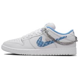 Nike Кроссовки SB Dunk Low Pro X Nicole Hause White And University Blue fz8802-100 | white blue