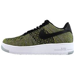 Женские кроссовки Air Force I 1 Flyknit Low Warriors Nike, Black/Black Blue Tone-Royal Game 820256-004 | black/black blue tone-royal game