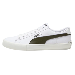 Puma Кроссовки Bari Casual Low Top для скейтбординга унисекс, белые, серые 389383-06 | white-dark olive-gray