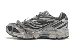 Saucony Низкие повседневные кроссовки Cohesion 2K унисекс, серебристые, черные, серые s79019-1(team356-脏脏鞋) | silver black gray