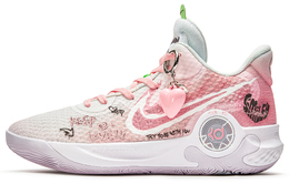 Nike Баскетбольные кроссовки KD Trey 5 IX Vintage, унисекс, низкие, белые, розовые dj6922-100(team177-心动纪念日) | white pink