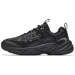 Кроссовки Anta Cushioning Slip Low Top Casual, женские, черные 922445585-6 | black (fleece-lined)