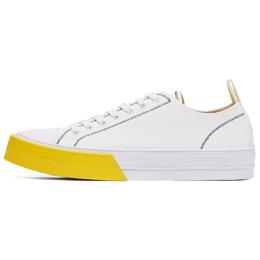 Onitsuka Tiger Кроссовки Ok Basketball A75 Lo '75th Anniversary White Yellow' 1183c307-100 | beige