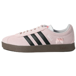 Adidas Кроссовки для скейтбординга VL COURT 2.0, износостойкие, низкие, унисекс, черно-розовые hq1802(team562-约尔) | black pink