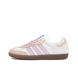 Adidas Низкие износостойкие кроссовки для скейтбординга SAMBA OG унисекс, белые, розовые b75806(team354-冻结) | white pink