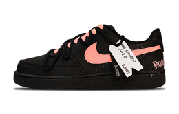 Кроссовки Nike Court Vision Low противоскользящие износостойкие низкие унисекс черные розовые dh2987-002（team49-繁花漫步） | black pink