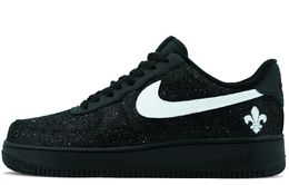 Nike Air Force 1 Антискользящие Износостойкие Низкие Кроссовки для Скейтбординга Унисекс Черные cw2288-001（team97-满天星克罗心） | black