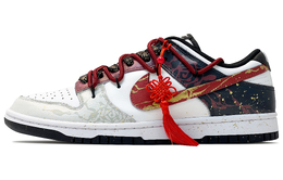 Nike Dunk Устойчивые к истиранию низкие кроссовки для скейтбординга унисекс черный белый красный dd1391-100（team260-中国节qd） | black white red