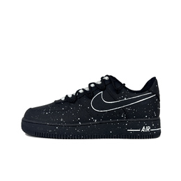 Nike Air Force 1 Антискользящие Износостойкие Низкие Кроссовки для Скейтбординга Унисекс Черные cw2288-001(team619-酷黑满天星) | black