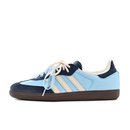 Adidas Кроссовки для скейтбординга SAMBA OG с противоскользящим износостойким верхом, унисекс, небесно-голубые id2056(team311-夜蓝芭蕾) | sky blue