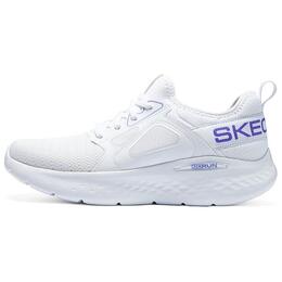 Женские кроссовки GO Series Low Top белые Skechers, белый/фиолетовый 129444-wlv | white/purple