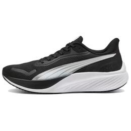 Puma Кроссовки Pounce Lite с низким верхом, устойчивые к истиранию, повседневные, унисекс, черно-белые 310778-01 | black white